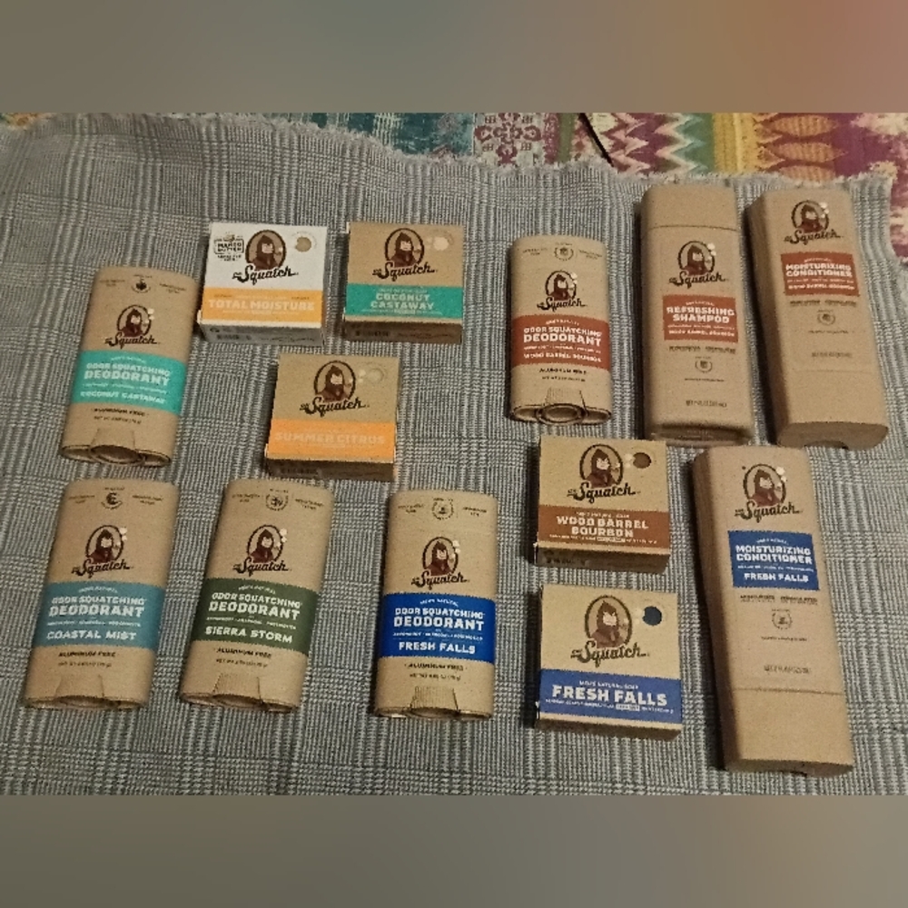 Huge Dr. Squatch Bundle NWT
